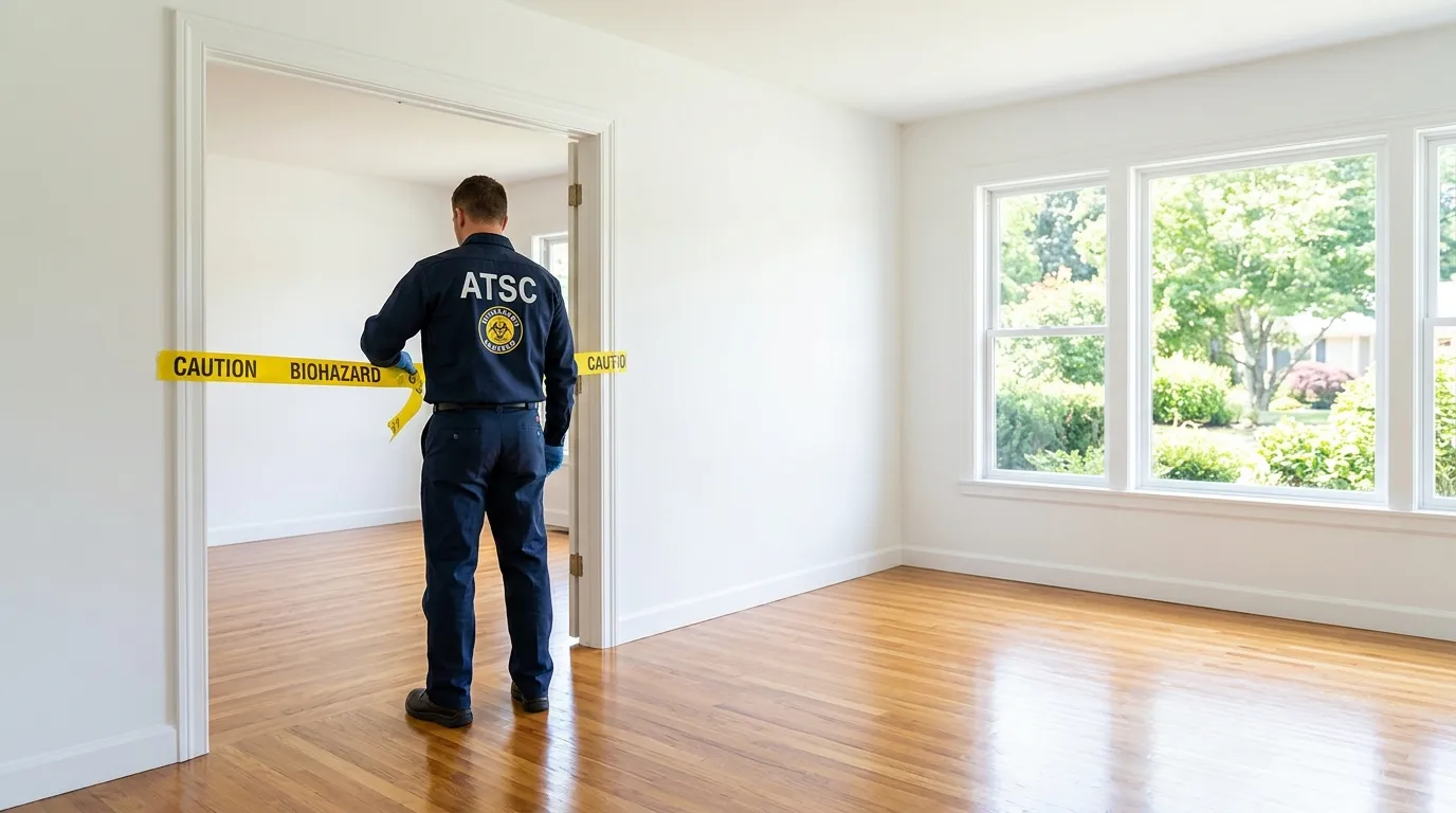 Certified biohazard cleanup crew performing Trauma Scene Cleanup in Rohnert Park